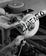Roda Flanela Solta (1 Costura) 200mm - Polimento Espelhamento PU Lanterna Fornitura Acrilico - Imagem 4