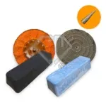 Kit 267 - 15CM Riscos Polimento Ferro Aço Chapa Banco Inox Rodas