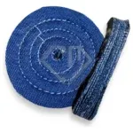 Roda de Jeans 125mm - Polimento Fino em Metais: Alumínio Inox Prata Bijoux Latão