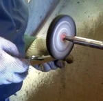 Roda/Polia Transisal Algodão 400MM - Tira Riscos Inox Abrasivo - Imagem 4