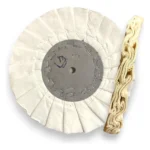 Disco Plissado Natural 30CM - Lustro Resina Acrílico Lanterna Viseira Farol Display