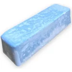 Massa Abrasiva Azul Grande Barra/Pedra - Alto Brilho Metais Alumínio Inox Rodas Moto Tanque