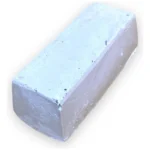 Massa Abrasiva Branca Pequena Pedra/Barra - Polimento Brilho Inox Alumínio Plastico Acrílico Baú Tanque