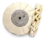 Disco Plissado Natural 15CM - Lustro Resina Acrílico Lanterna Viseira Farol Display
