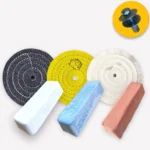 KIT 369 - 15cm Polimento Brilho Espelhamento Rodas Aluminio Inox Moto