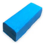 Massa Abrasiva Azul Pequena Barra/Pedra - Alto Brilho Metais Alumínio Inox Rodas Moto Tanque