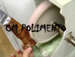 Disco Plissado Vermelho 30CM - Corte e Polimento em Metais Alumínio Inox Rodas Tanque - Imagem 3
