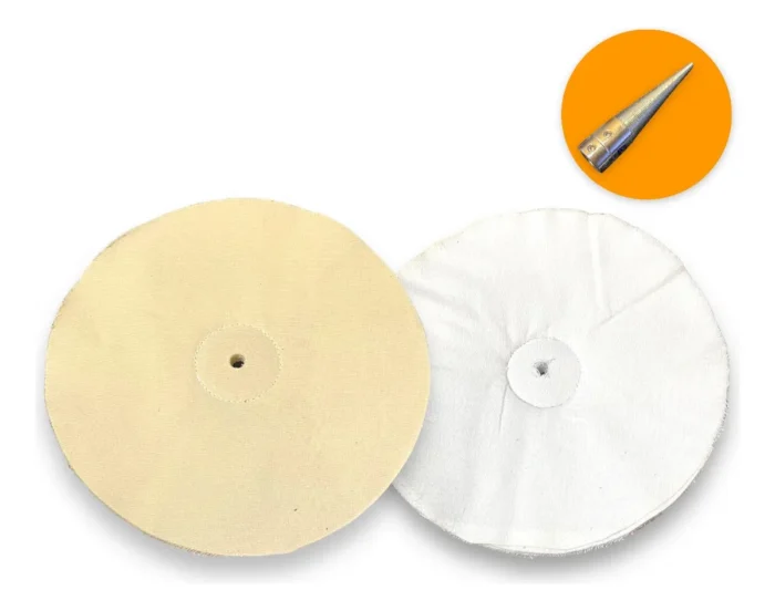 Kit 311 - 20CM Esmeril Algodão Flanela 1costura Acrilico Cd Pu Resina Madeira Farol - Imagem 1