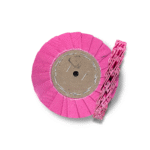 Disco Plissado Rosa 20CM - Corte e Polimento em Metais Alumínio Inox Rodas Tanque