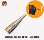 Pino Moto Esmeril Direito - Ponta Cônica - Orives Dental Alicate Cutelaria Ouro Joias