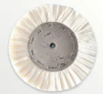 Disco Plissadinho Natural 20CM - Polir Acrílico Resina Madeira Farol