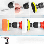 Kit - 11 Peças Espuma E Lã Para Polimento Automotivo 3 Polegadas Furadeira Parafusadeira - Imagem 2