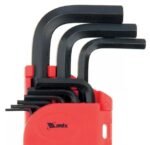 Jogo de Chaves Allen Hexagonal Longa 1,5-10mm 9 Peças Preta - Imagem 5