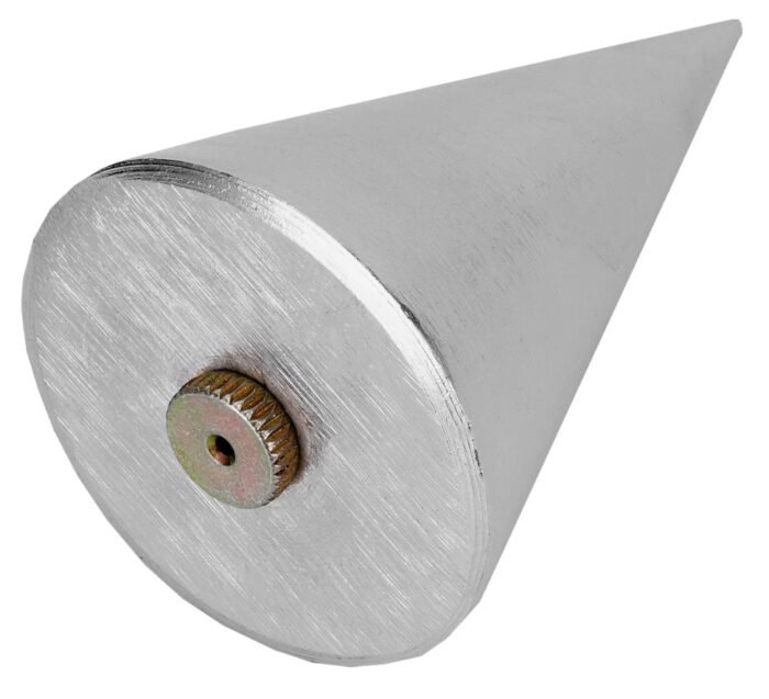 Prumo de Centro Cônico Aço 400g Cortão 5 Metro Pedreiro - Imagem 4