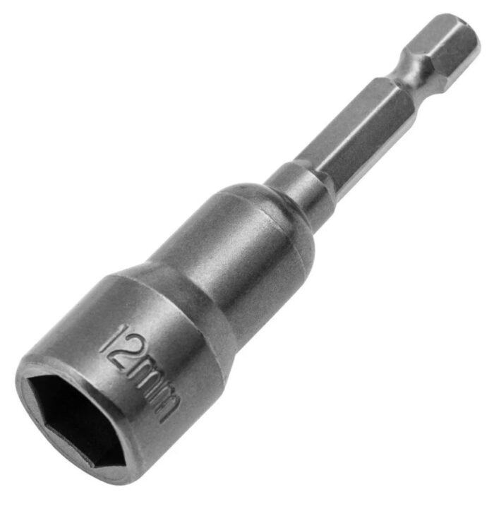 Bits Soquete Magnético Parafusadeira 1/4'' x 12mm 2 Peças - Imagem 2