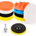 Kit - 11 Peças Espuma E Lã Para Polimento Automotivo 3 Polegadas Furadeira Parafusadeira
