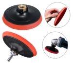 Suporte Espuma Velcro Para Fixar Lixa Para Furadeira 125mm - Imagem 3