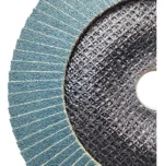 Disco Flap Zircônio Grão 60 Lixa 115mm Furo 22,2mm Desbaste - Imagem 3