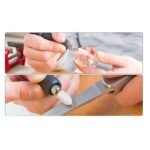 Kit 12 Peças Ponta Feltro Montadas Polimento Dental - Imagem 3