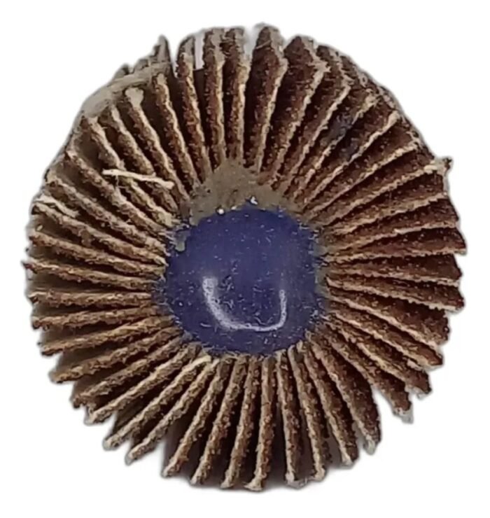 Roda Lixa Mini Kontour 25x25mm Grão 120 C/Haste Furadeira - Imagem 3