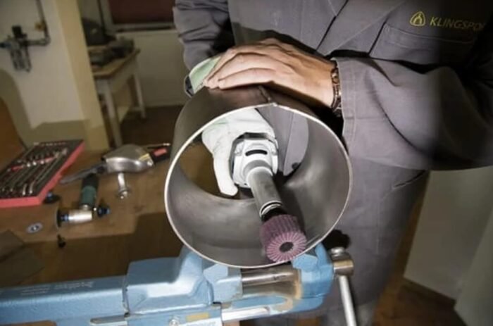 Roda Lixa Mini Kontour 25x25mm Grão 60 C/Haste Furadeira - Imagem 2