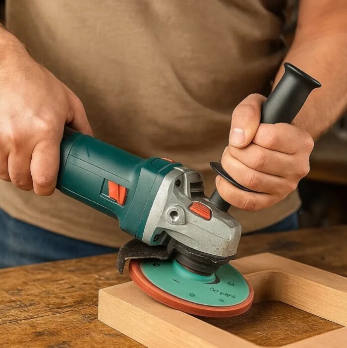 Lixa Scotch Brite 145MM Velcro Polimento Madeira Pintura - Imagem 3