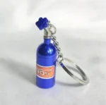 1 Chaveiro Mini Garrafa De Nitrogenio Turbo Nos Carro Cilindro