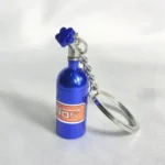 1 Chaveiro Mini Garrafa De Nitrogenio Turbo Nos Carro Cilindro
