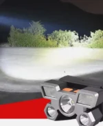 Lanterna de Cabeça Recarregável Farol LED Portátil Camping - Imagem 2