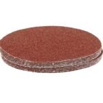 10 Peças Discos Lixa Velcro 125MMxGrão180 Lixadeira Orbital