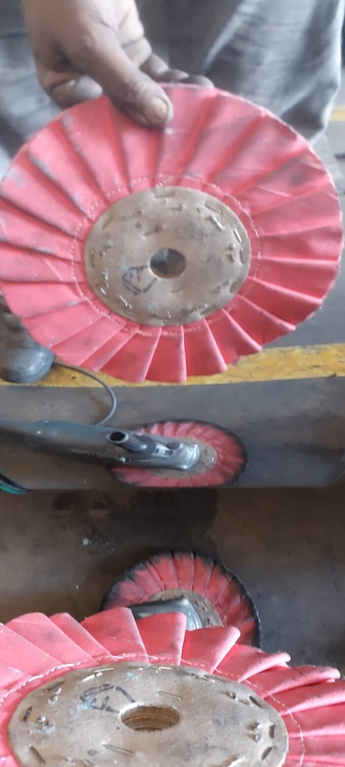 Kit 387 - 9 Peças Discos 30cm Polimento Inox Aluminio Ferro - Imagem 4