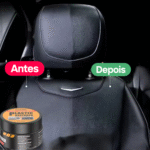 Restaurador Revitalizador Profissional Automotivo Reparo Polimento Plástico Couro Borracha Pneu 50g Não Sai Com Água - Imagem 4