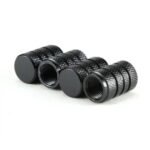 4 Peças Tampa Bico Pneu Válvula Carro Moto Bicicleta Veiculo