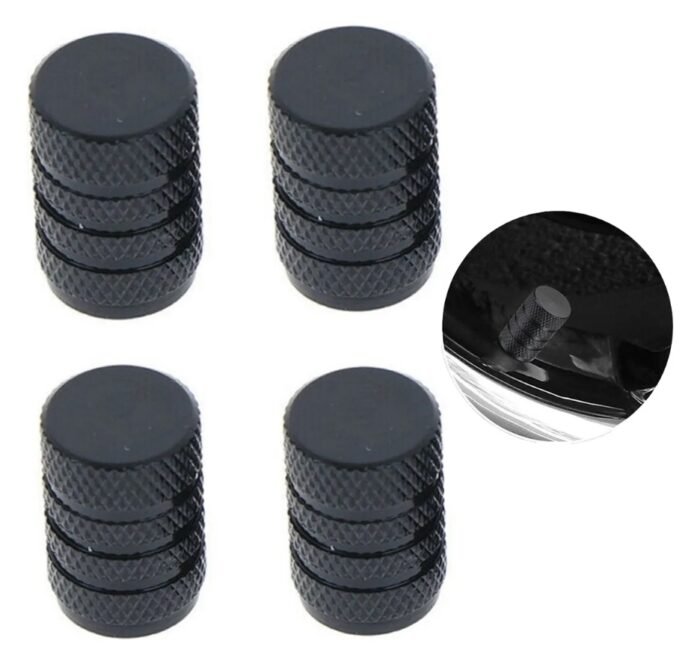 4 Peças Tampa Bico Pneu Válvula Carro Moto Bicicleta Veiculo - Imagem 4