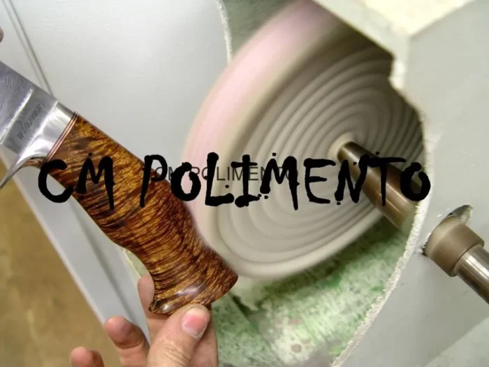 Disco Ventilado Amarelo 15CM - Alto Brilho Metais Aluminio Inox Faca Ferramentas Rodas - Imagem 4