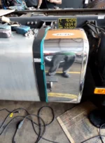 Disco Plissado Amarelo 50CM - Alto Brilho Metais Aluminio Inox Faca Ferramentas Rodas - Imagem 3