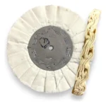 Disco Plissado Natural 25CM - Lustro Resina Acrílico Lanterna Viseira Farol Display