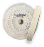 Roda Algodão 7,5cm - Espelhamento de Metais Aluminio Inox / Polimento Acrilico Lanterna Farol Fornitura