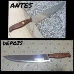 Roda Algodão Amarelo 15cm - Brilho Espelhamento Faca Inox Ferro Alumínio Cubas Ourives Fornitura - Imagem 4