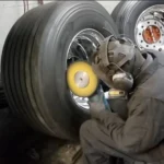Roda Algodão Amarelo 25cm - Brilho Espelhamento Faca Inox Ferro Alumínio Cubas Ourives Fornitura - Imagem 3