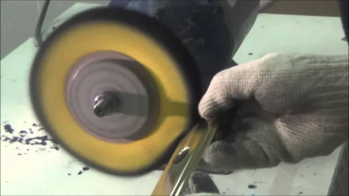 Roda Algodão Amarelo 15cm - Brilho Espelhamento Faca Inox Ferro Alumínio Cubas Ourives Fornitura - Imagem 8