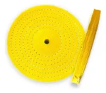 Roda Algodão Amarelo 50cm - Brilho Espelhamento Faca Inox Ferro Alumínio Cubas Ourives Fornitura