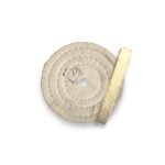 Roda Algodão 15cm - Espelhamento de Metais Aluminio Inox / Polimento Acrilico Lanterna Farol Fornitura
