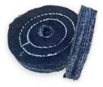Roda Jeans 7,5cm - Polimento Fino em Metais: Alumínio Inox Prata Bijoux Latão Baú Armas Rodas Faca