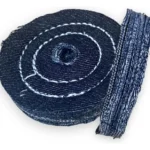 Roda Jeans 7,5cm - Polimento Fino em Metais: Alumínio Inox Prata Bijoux Latão Baú Armas Rodas Faca