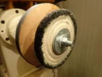 Roda Lona 25cm - Polimento Pesado Corte Metais em Geral Aço Ferro Moveis da Jardim Chapa Metais - Imagem 5