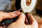 Roda Flanela 7,5cm - Lustro Final em Metais Acrílico Madeira Resina Jóias Plástico Carros Tanque - Imagem 8