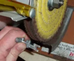 Roda Transisal Amarelo 50cm - Tirar Riscos Corte Inox Aluminio Ferro Metais Tanque Rodas Armas - Imagem 10