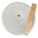 Roda Transisal 30cm - Tirar Riscos Polimento Inox Aluminio Cubas Ferro Faca Tanque Rodas Armas
