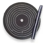 Roda Lona 15cm - Polimento Pesado Corte Metais em Geral Aço Ferro Moveis da Jardim Chapa Metais